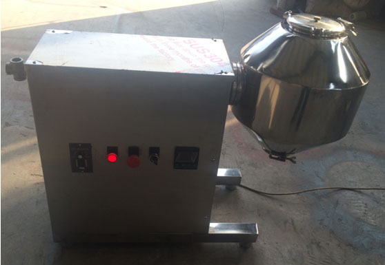 Small double cone rotating vacuum drying machine